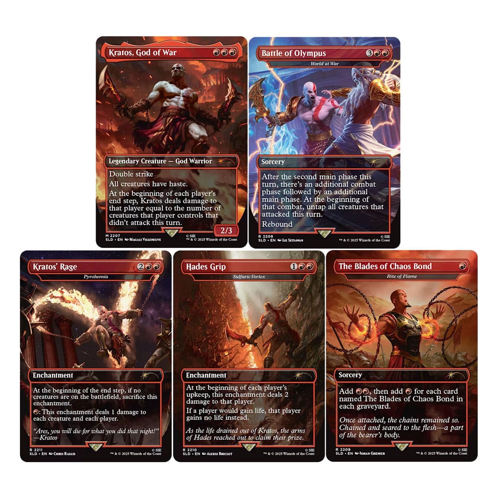Magic the Gathering Secret Lair x PlayStation: God of War: Greek english - MangaShop.ro