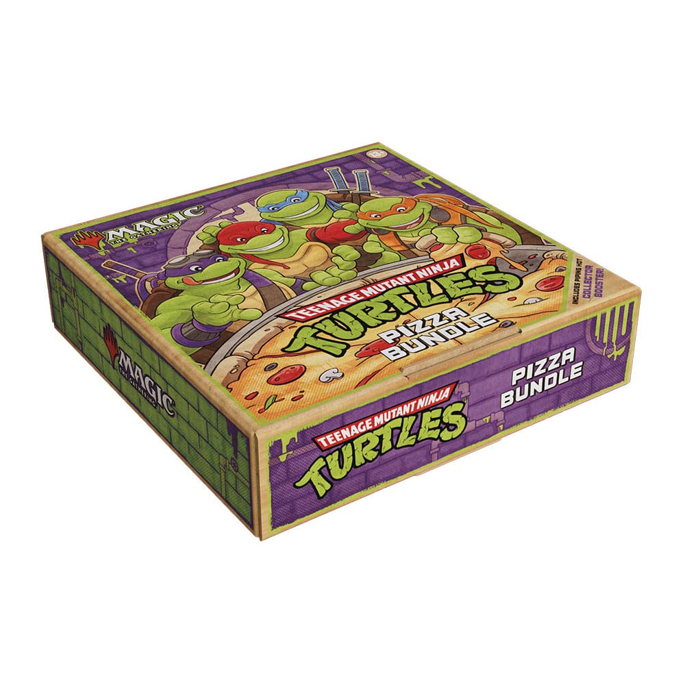 Magic the Gathering Teenage Mutant Ninja Turtles Pizza Bundle english - MangaShop.ro