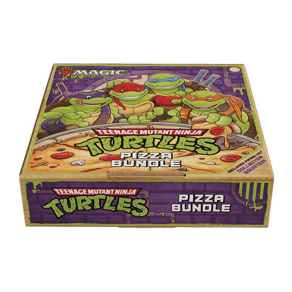 Magic the Gathering Teenage Mutant Ninja Turtles Pizza Bundle english - MangaShop.ro