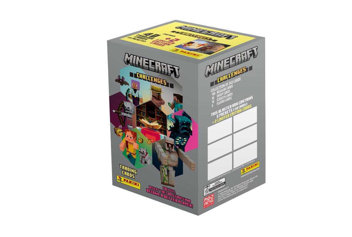 Minecraft - Challenges Trading Cards Blaster Box - MangaShop.ro