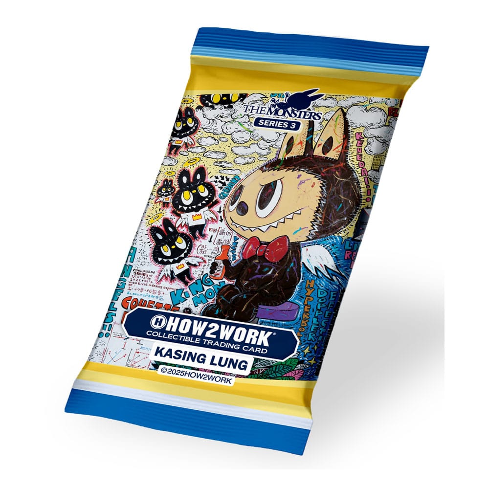 How2work Labubu Collectible Chrome Trading Cards The Monsters Series 3 (10) - MangaShop.ro