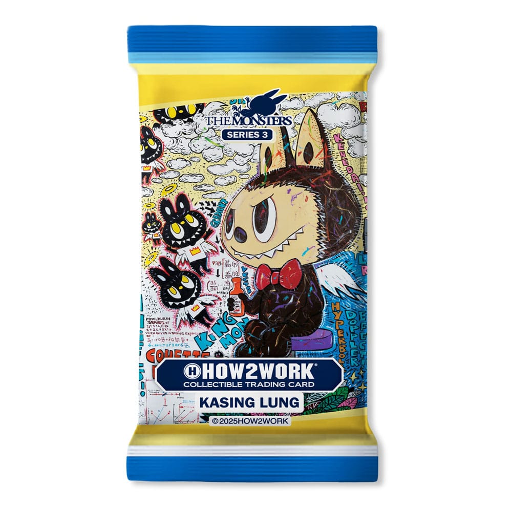 How2work Labubu Collectible Chrome Trading Cards The Monsters Series 3 (10) - MangaShop.ro