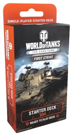 World of Tanks TCG First Strike Starter Deck USA *English Version* - MangaShop.ro