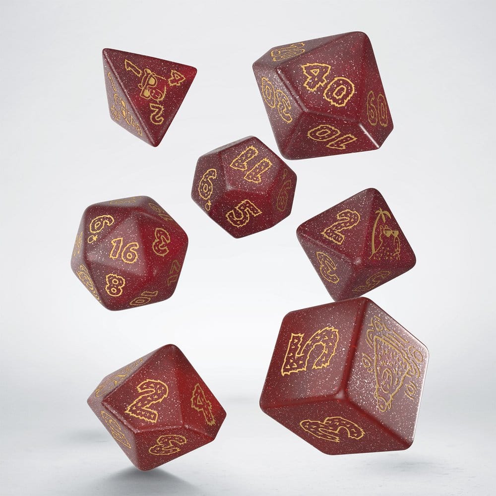 Capybara Dice Set of 7 Chillo - MangaShop.ro