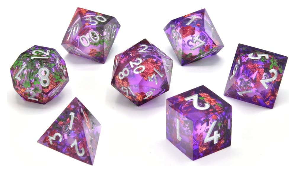 CritStones Liquid Core Dice Set Herbalist's Dream (7) - MangaShop.ro