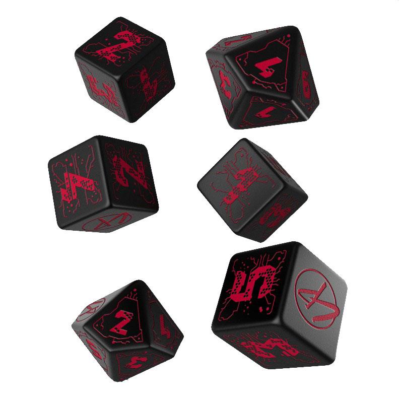 Cyberpunk Edition Dice Set Night City Essential (6) - MangaShop.ro