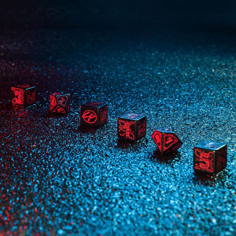 Cyberpunk Edition Dice Set Night City Essential (6) - MangaShop.ro