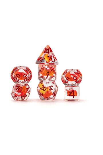 Dragon Storm Inclusion Dice Set Red Dragon (7) - MangaShop.ro