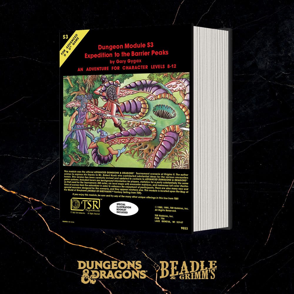 Dungeons & Dragons Classic Module Dice Set Journey to the Barrier Peaks (7) - MangaShop.ro