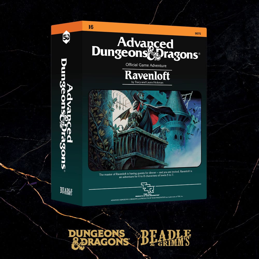 Dungeons & Dragons Classic Module Dice Set Ravenloft (7) - MangaShop.ro