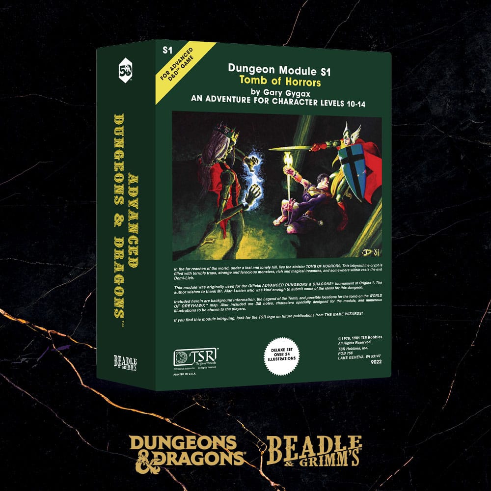 Dungeons & Dragons Classic Module Dice Set Tomb of Horrors (7) - MangaShop.ro