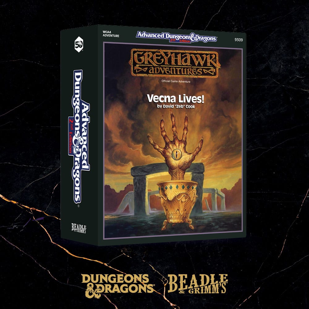 Dungeons & Dragons Classic Module Dice Set Vecna Lives (7) - MangaShop.ro