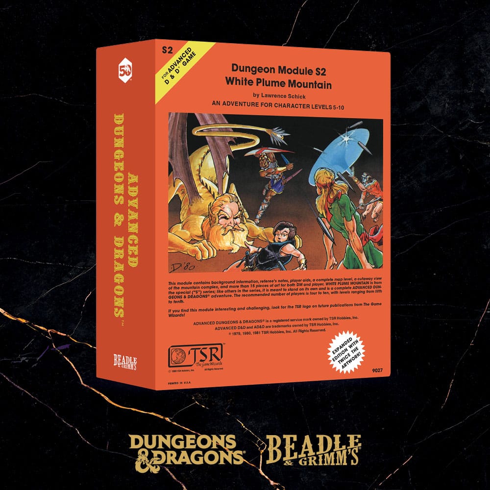 Dungeons & Dragons Classic Module Dice Set White Plume Mountain (7) - MangaShop.ro