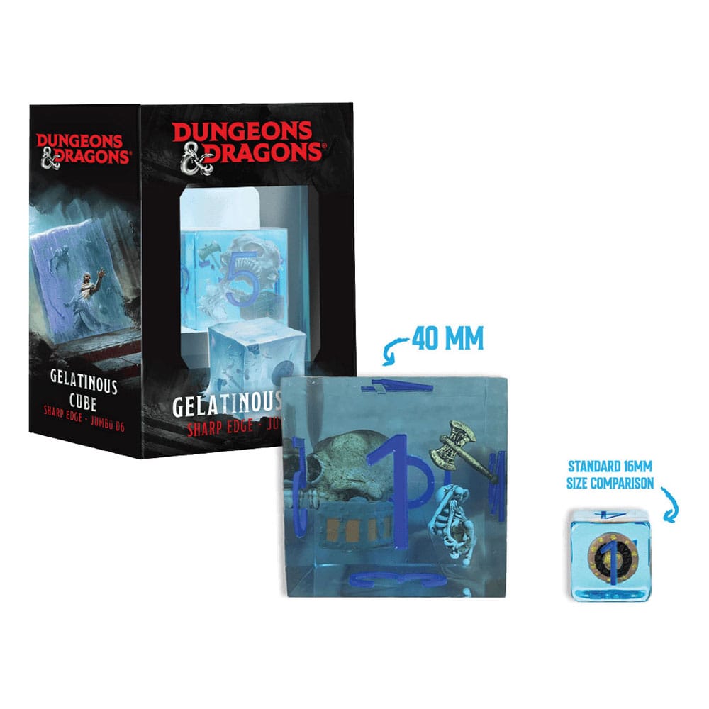 Dungeons & Dragons Jumbo Dice Gelatinous Cube 4 cm - MangaShop.ro