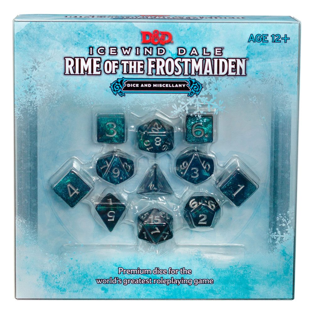 Dungeons & Dragons RPG Dice Set Icewind Dale: Rime of the Frostmaiden - MangaShop.ro