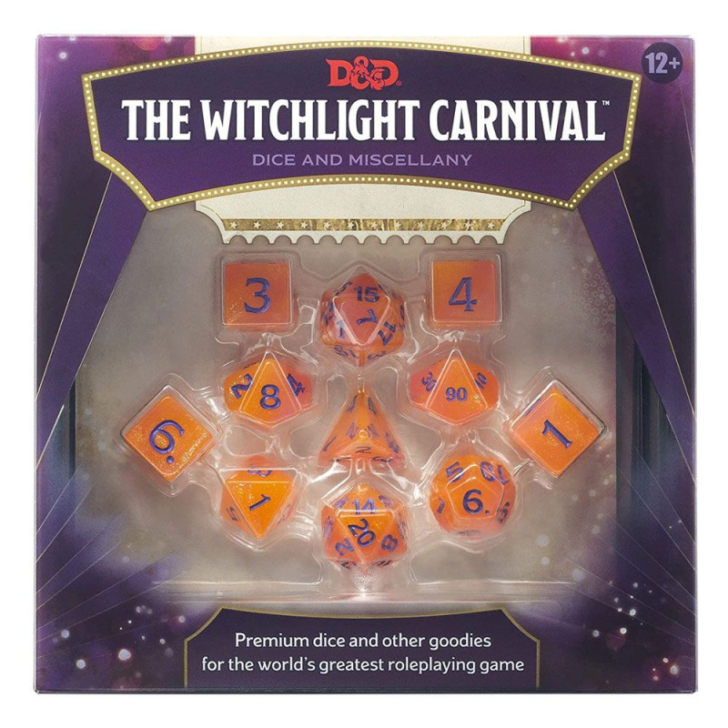 Dungeons & Dragons RPG Dice Set Witchlight Carnival - MangaShop.ro