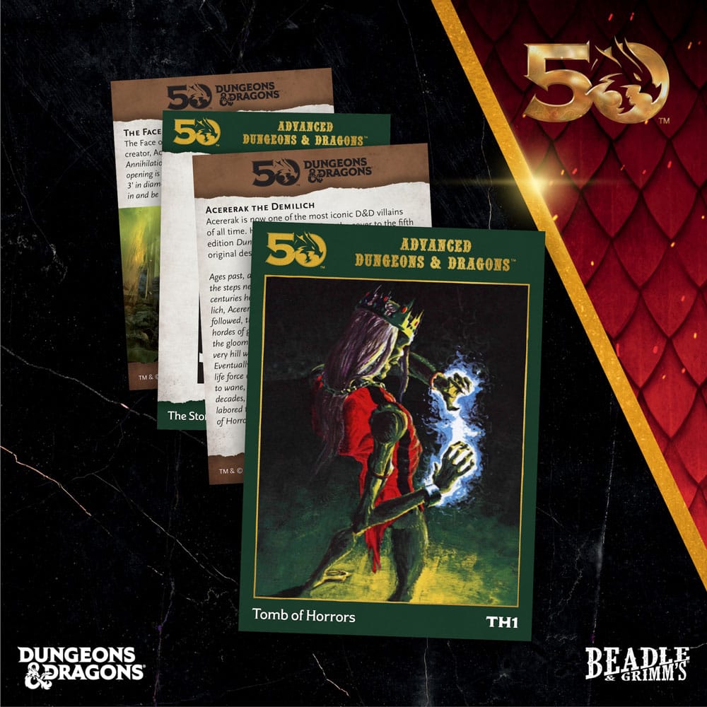 Dungeons & Dragons Classic Module Dice Set Tomb of Horrors (7) - MangaShop.ro