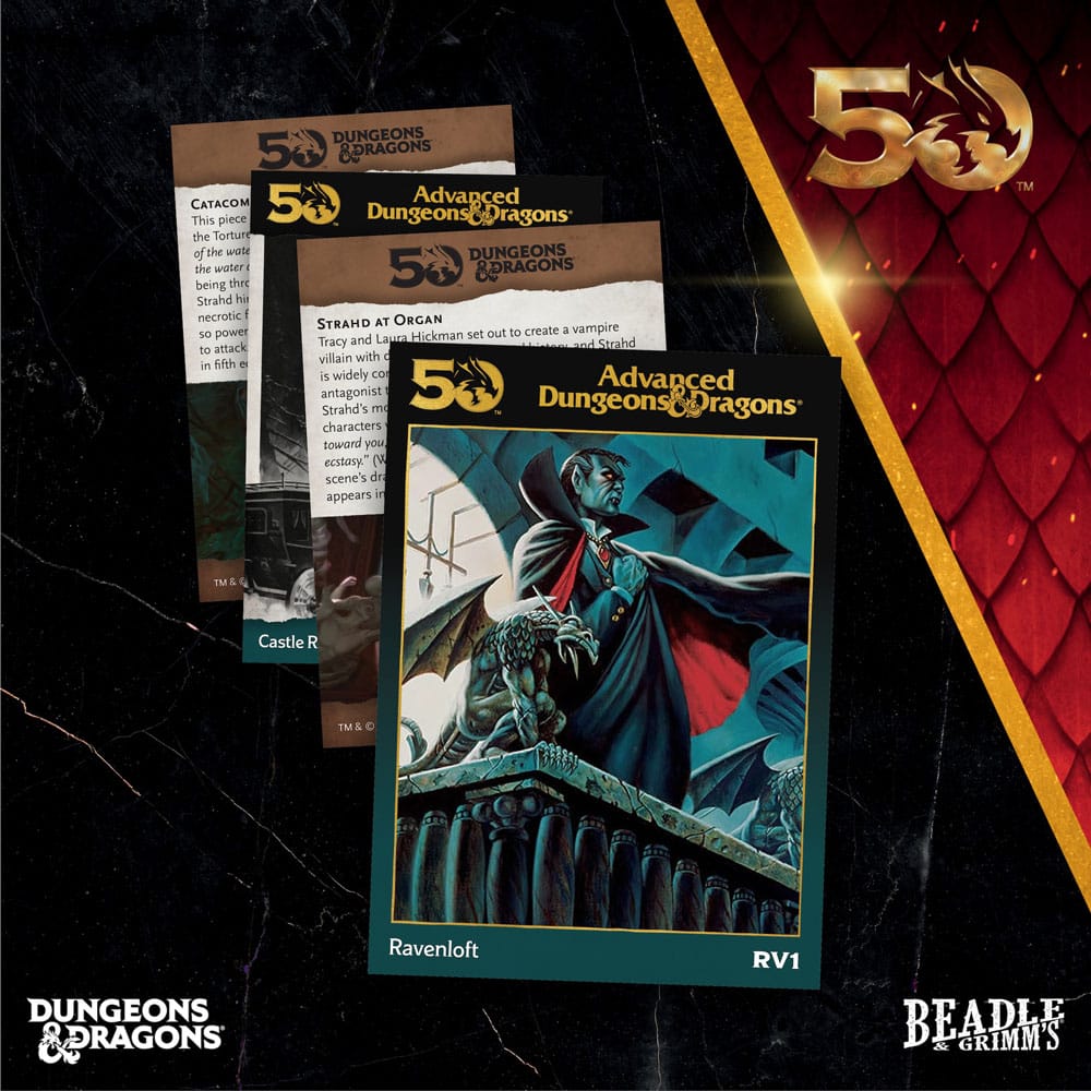 Dungeons & Dragons Classic Module Dice Set Ravenloft (7) - MangaShop.ro