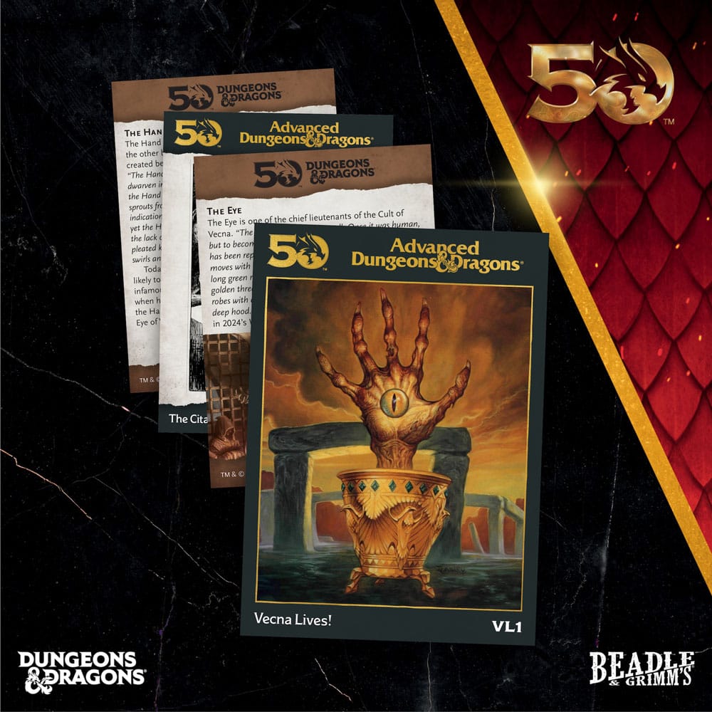 Dungeons & Dragons Classic Module Dice Set Vecna Lives (7) - MangaShop.ro