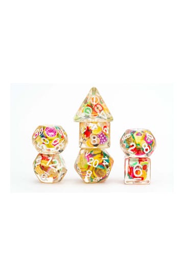 FanRoll  Dice Set Fruit (7) - MangaShop.ro