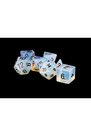 FanRoll  Dice Set Opalite (7) - MangaShop.ro