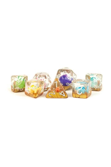FanRoll  Dice Set Rainbow Dinosaur (7) - MangaShop.ro