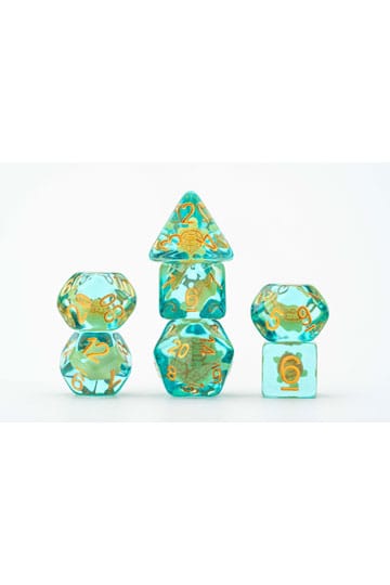 FanRoll  Dice Set Turtle (7) - MangaShop.ro