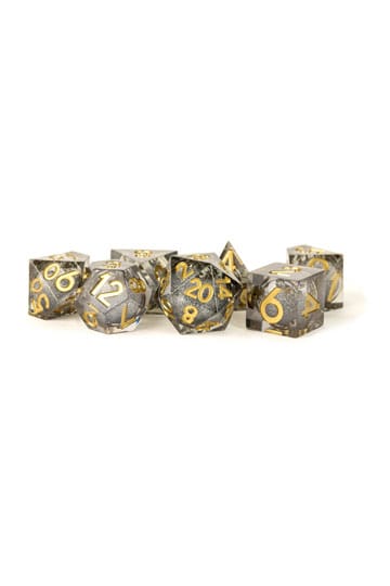 FanRoll Liquid Core Dice Set Vanishing Oil (7) - MangaShop.ro