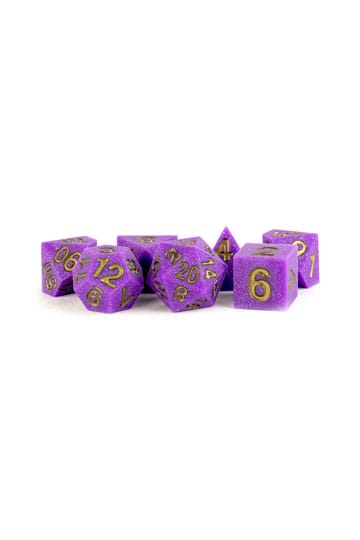 FanRoll Sharp Edge Silicone Dice Set Regal Ricochet (7) - MangaShop.ro