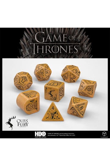 Game of Thrones Dice Set Baratheon (8) - MangaShop.ro