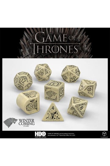 Game of Thrones Dice Set Stark (8) - MangaShop.ro