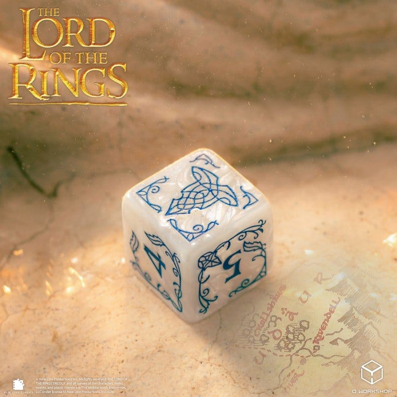 The Lord of the Rings: 10 D6 Dice Set Rivendell (Stone) - MangaShop.ro