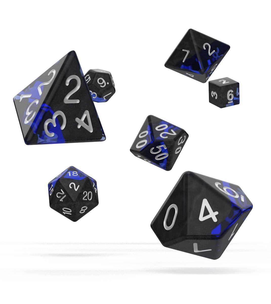Oakie Doakie Dice RPG Set Enclave - Sapphire (7) - MangaShop.ro