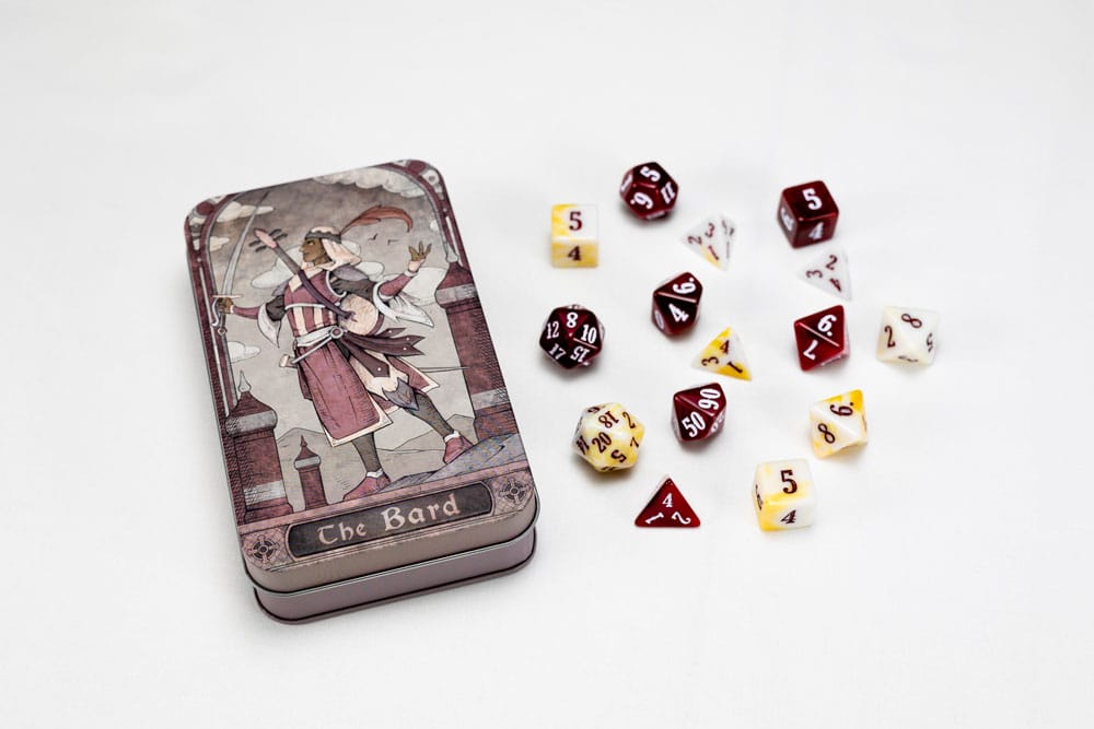 Character Class Classic RPG Dice Set Bard (14) - MangaShop.ro