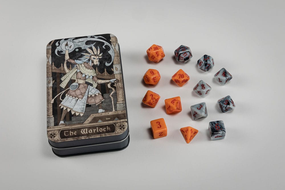 Character Class Classic RPG Dice Set Warlock (14) - MangaShop.ro