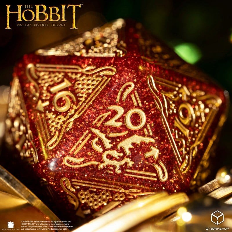 The Hobbit Spindown Jumbo Die Ember TCG D20 - MangaShop.ro