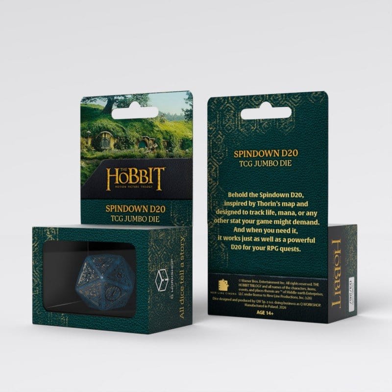 The Hobbit Spindown Jumbo Die Aether TCG D20 - MangaShop.ro