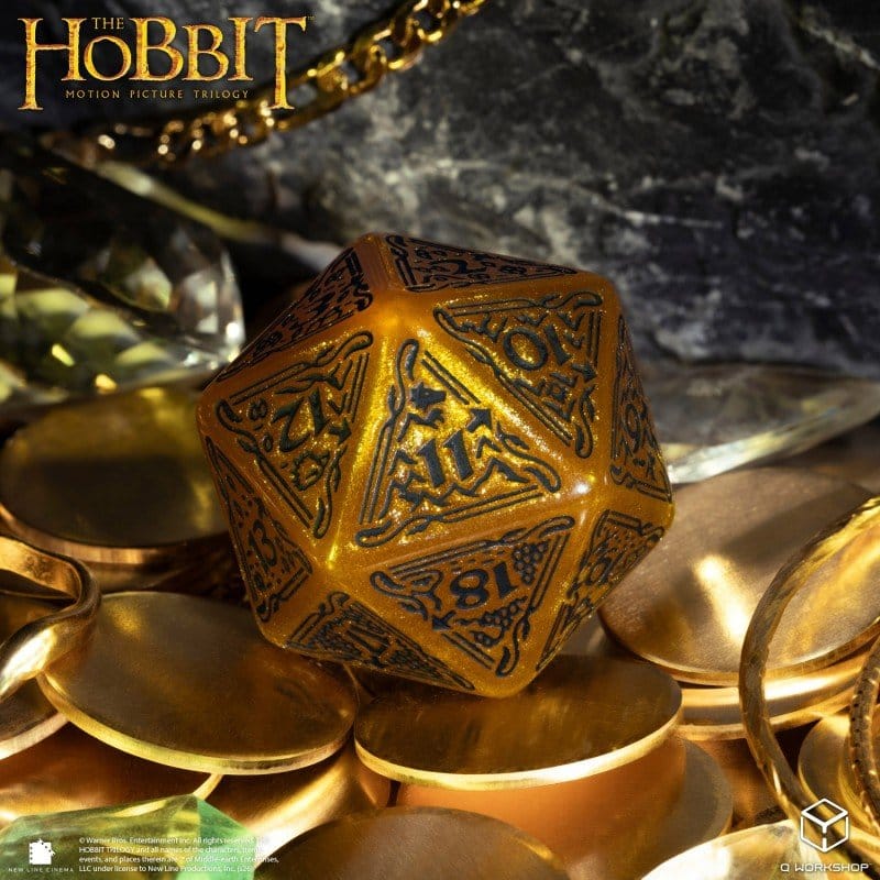 The Hobbit Spindown Jumbo Die Solaris TCG D20 - MangaShop.ro