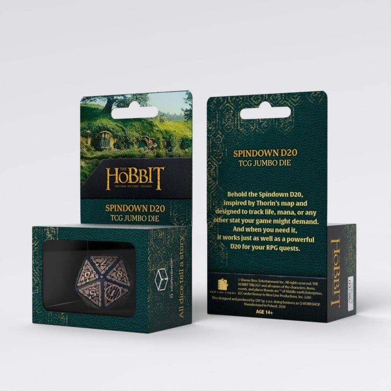 The Hobbit Spindown Jumbo Die Tideborn TCG D20 - MangaShop.ro