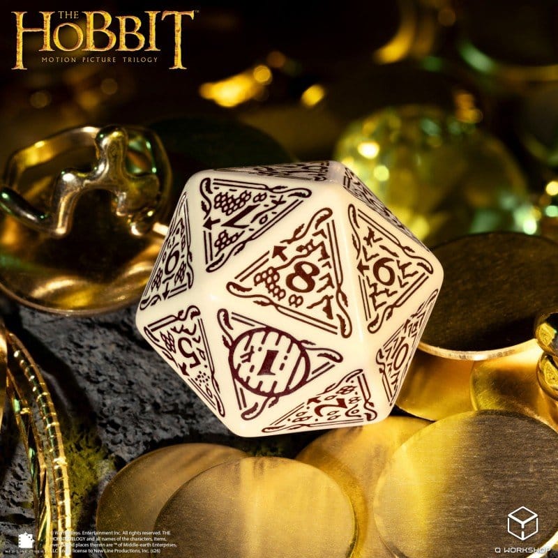 The Hobbit Spindown Jumbo Die Terra TCG D20 - MangaShop.ro