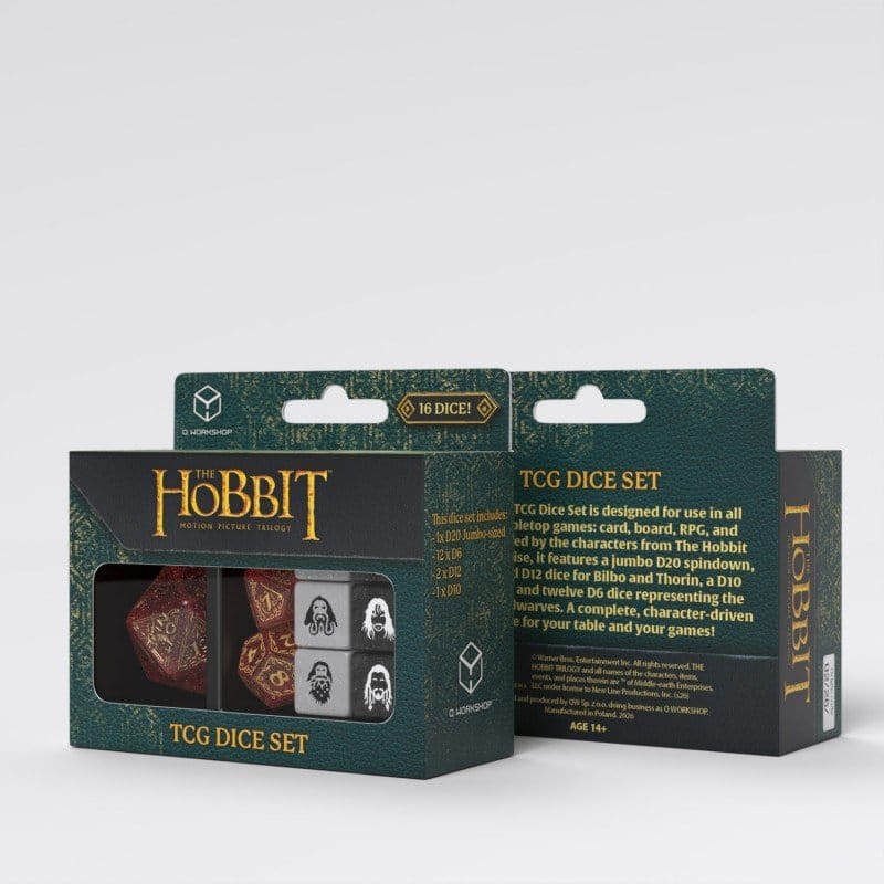 The Hobbit TCG Dice Set of 16 Ember Hearth - MangaShop.ro