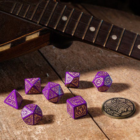 The Witcher Dice Set Yennefer Sorceress Supreme (7) - MangaShop.ro