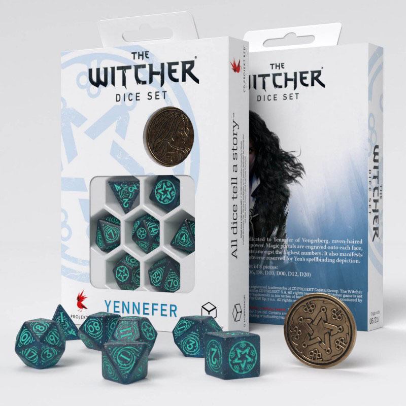 The Witcher Dice Set Yennefer Sorceress Supreme (7) - MangaShop.ro