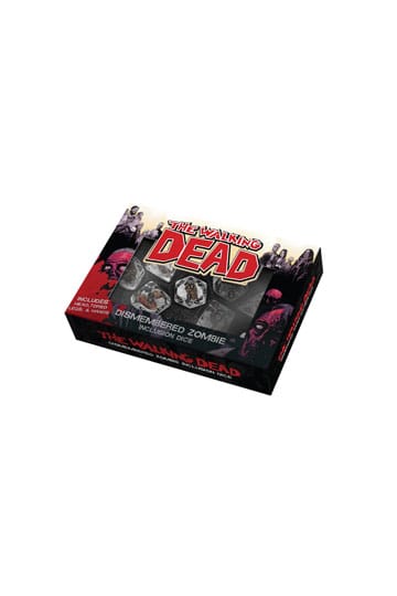 The Walking Dead  Dice Set Dismembered Zombie - MangaShop.ro