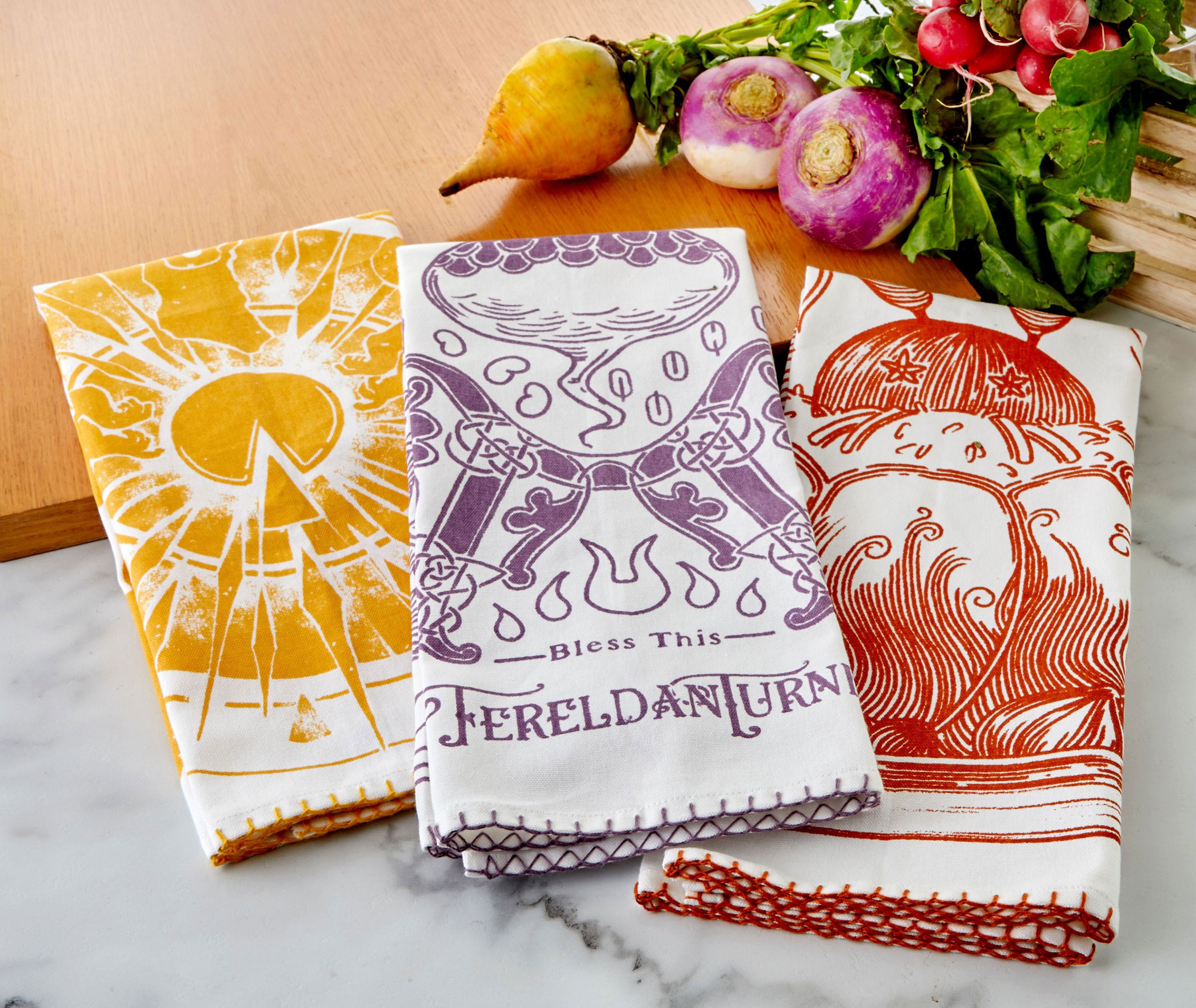 Dragon Age Dish Towels 3-Pack Culinary - MangaShop.ro