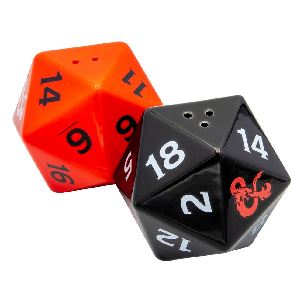 Dungeons & Dragons 3D Salt and Pepper Shaker Dice - MangaShop.ro