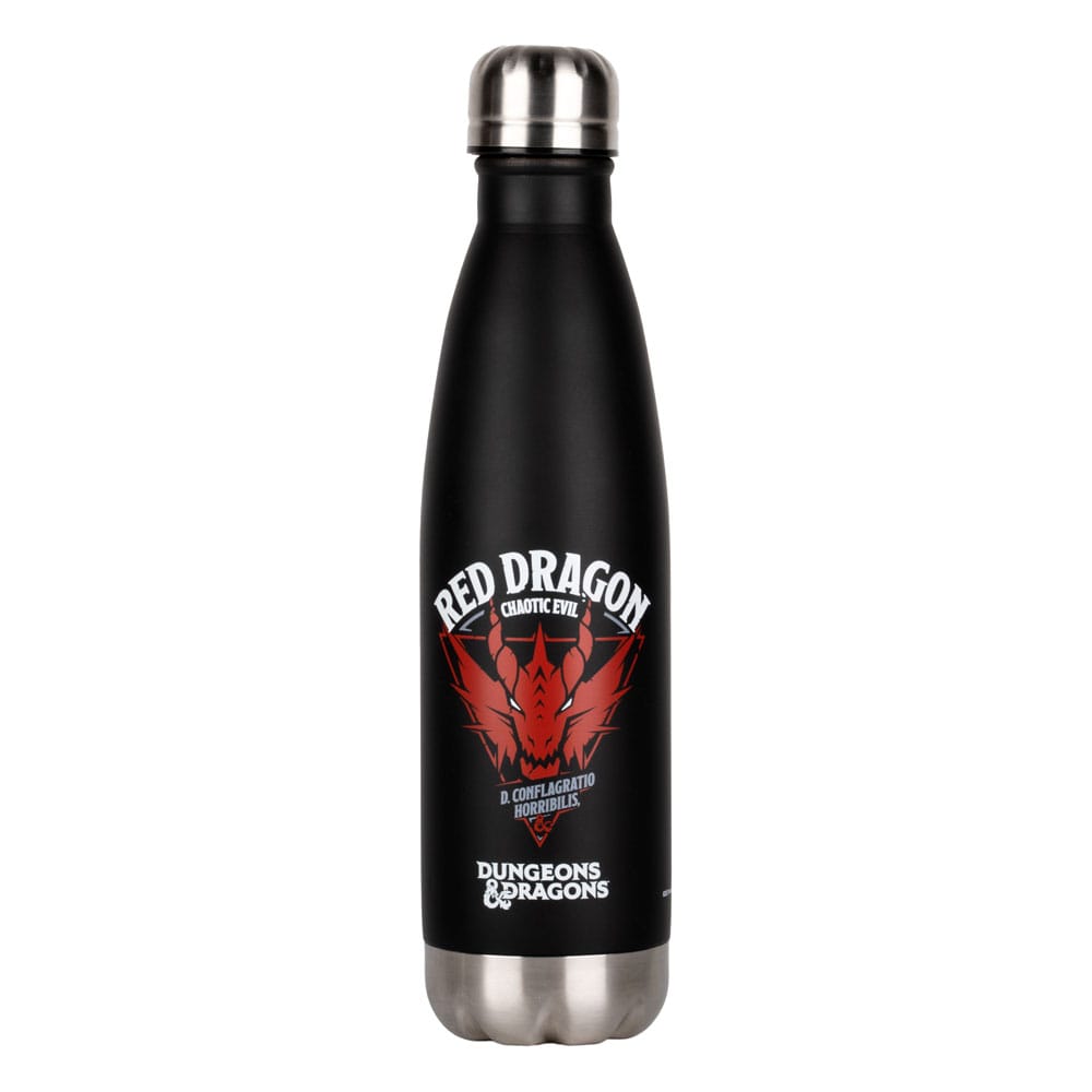 Dungeons & Dragons Thermo Water Bottle Red Dragon - MangaShop.ro