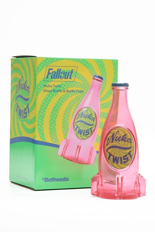 Fallout Bottle Series Replica Glass Bottle & Cap Nuka Twist - MangaShop.ro