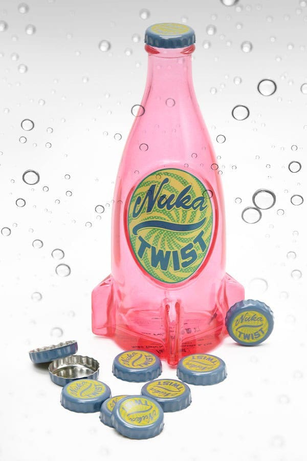 Fallout Bottle Series Replica Glass Bottle & Cap Nuka Twist - MangaShop.ro