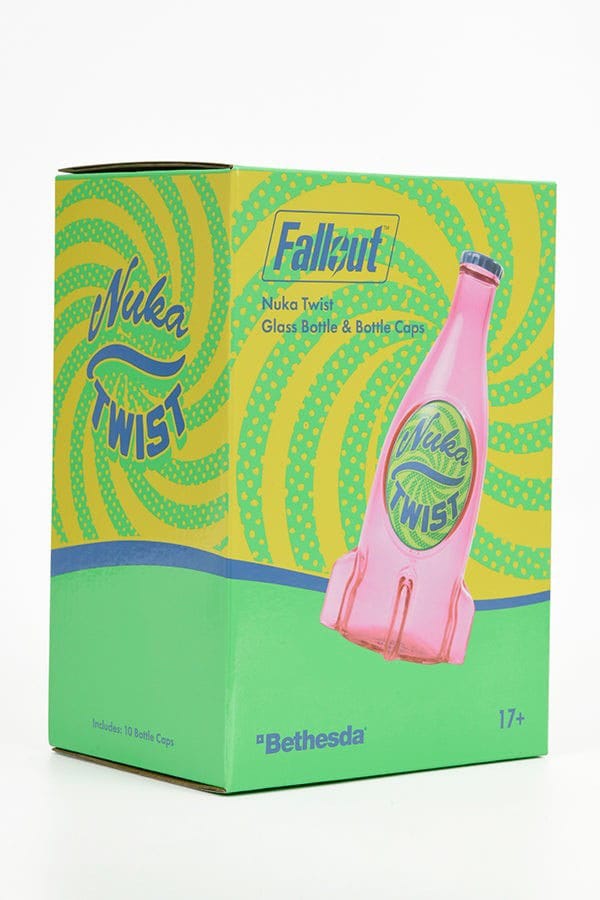 Fallout Bottle Series Replica Glass Bottle & Cap Nuka Twist - MangaShop.ro